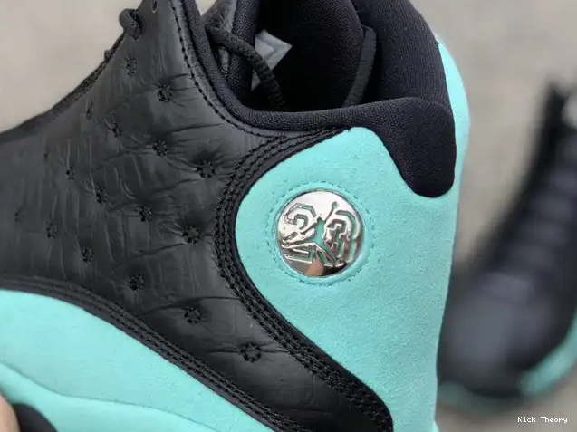 Kick Theory 414571-030 Black 13 Air Island Jordan Green Retro 0615